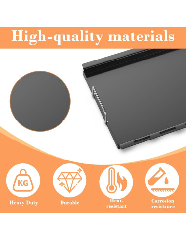 Inserts de Plancha MOASKER para Parrilla Charbroil 60x43cm
