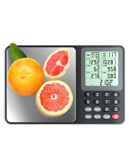 Báscula Digital de Alimentos Fuzion NS1-3000, 3kg, Acero Inoxidable Báscula Digital de Alimentos Fuzion NS1-3000, 3kg, Acero Inoxidable