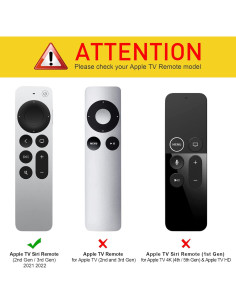 Funda Protectora Fintie para Control Remoto Siri Apple TV 2021 2022 2