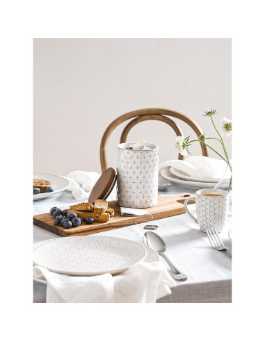 LE TAUCI Juego de 2 Jarras de Cerámica Herméticas 2.64 kg