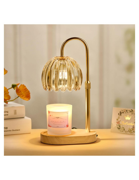 Lámpara Calentadora de Velas Heymirro con Temporizador y Altura Ajustable Lámpara Calentadora de Velas Heymirro con Temporizador y Altura Ajustable