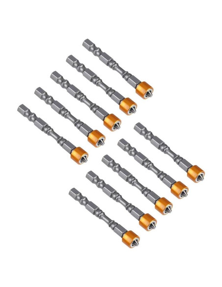 10 Puntas Magnéticas PH2 Eujgoov para Destornillador de Pladur 10 Puntas Magnéticas PH2 Eujgoov para Destornillador de Pladur