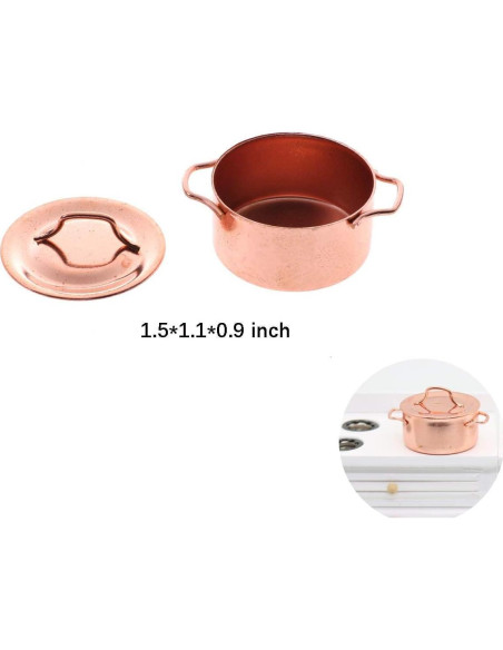 Juego de Muebles de Cocina Miniatura Hiawbon 15 Piezas Juego de Muebles de Cocina Miniatura Hiawbon 15 Piezas