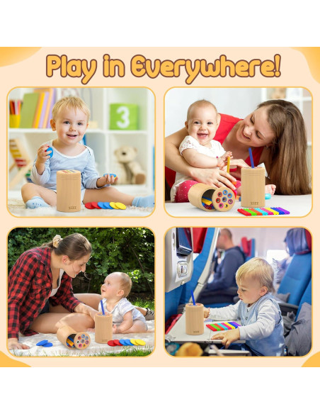 Juguete Montessori ZIZZ de Clasificación de Colores 1-3 Años Juguete Montessori ZIZZ de Clasificación de Colores 1-3 Años