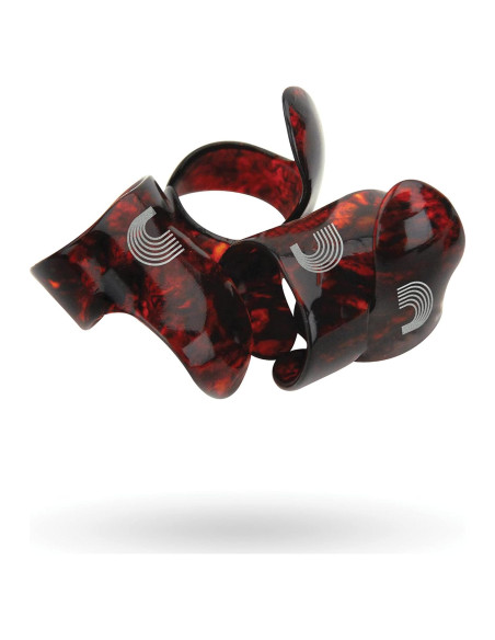 Púas para Dedos D'Addario Planet Waves 5 Medianas Celuloide Púas para Dedos D'Addario Planet Waves 5 Medianas Celuloide