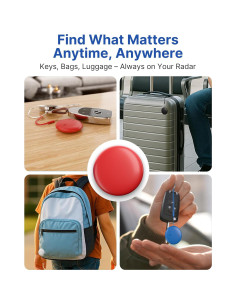 Localizador Bluetooth Aircovered 4 Pack - Compatible con Apple Find My 2