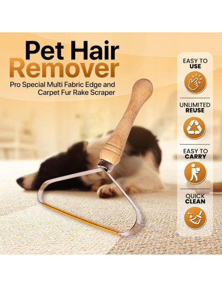 Removedor de Pelo de Mascota Diafline Pro - 2 Piezas Removedor de Pelo de Mascota Diafline Pro - 2 Piezas