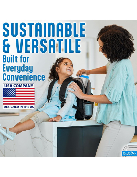 Caja Bento de Acero Inoxidable EcoEarth - 0.79 L - Azul Caja Bento de Acero Inoxidable EcoEarth - 0.79 L - Azul