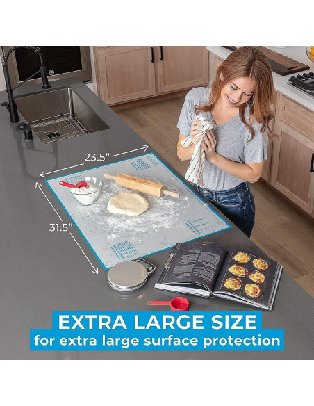 Juego de Tapetes de Silicona KPKitchen Set 5 Piezas Grande Juego de Tapetes de Silicona KPKitchen Set 5 Piezas Grande