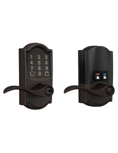 Cerradura Inteligente Schlage Encode WiFi Camelot Bronce