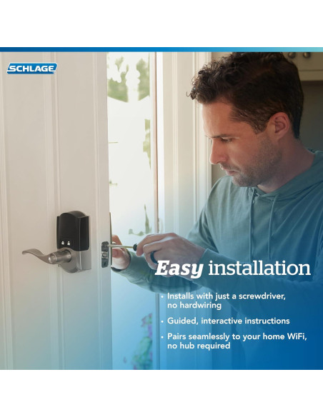 Cerradura Inteligente Schlage Encode WiFi Camelot Bronce Cerradura Inteligente Schlage Encode WiFi Camelot Bronce