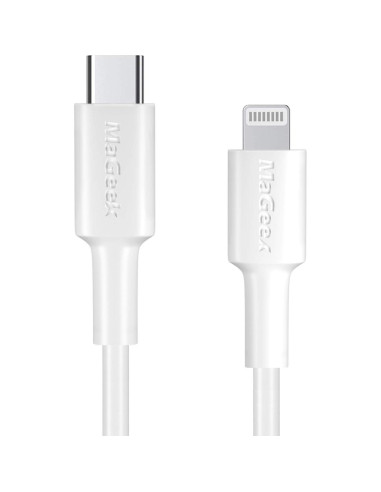 Cable USB C a Lightning MaGeek 3m Certificado MFi Carga Rápida