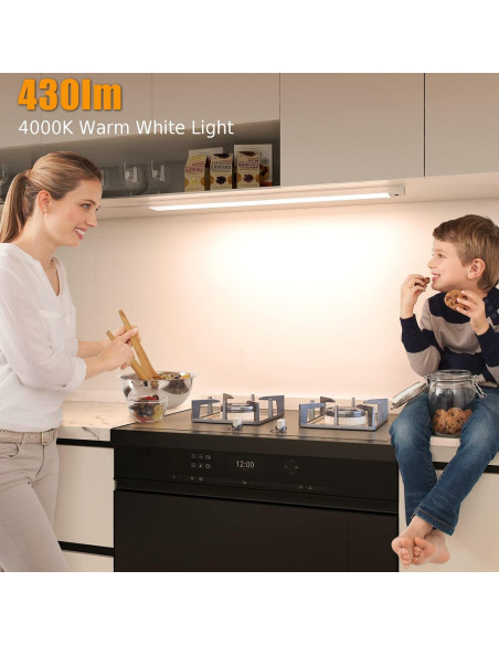 Luces Bajo Gabinete MYPLUS 40.64 cm LED 4000K Regulables Luces Bajo Gabinete MYPLUS 40.64 cm LED 4000K Regulables