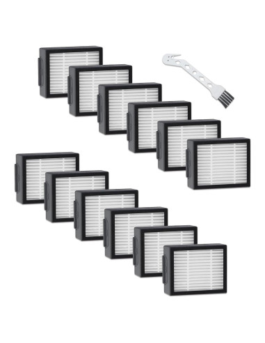 Paquete de 12 Filtros HEPA LVTENGAI para iRobot Roomba E/I/J Series