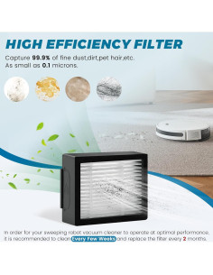 Paquete de 6 Filtros Puxyblue para Roomba i3 i4 i7 E5 E6 E7 2