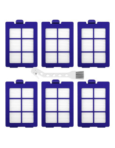 Paquete de 6 Filtros HEPA Eufy RoboVac X8/X8 Hybrid - Reutilizables