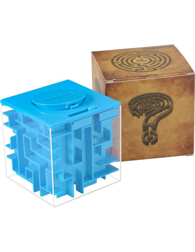 Caja de Rompecabezas de Dinero ThinkMax Azul 7.62cm