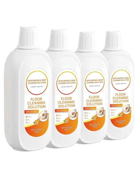 Limpiador de Suelos Tineco 4 Paquetes 500ml Aroma Naranja Limpiador de Suelos Tineco 4 Paquetes 500ml Aroma Naranja