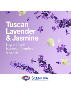 Toallitas de limpieza Clorox Scentiva Lavanda 70 unidades 2