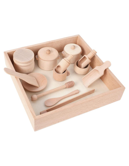 Set de Herramientas Sensoriales de Madera Twood para Niños Set de Herramientas Sensoriales de Madera Twood para Niños
