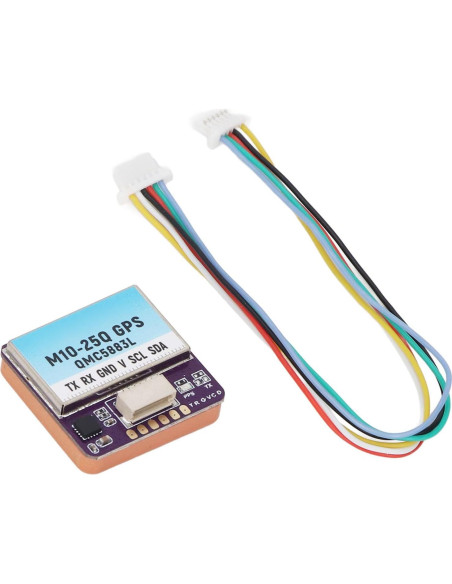 Módulo GPS AUNMAS M10-25Q con brújula QMC5883L 10Hz Módulo GPS AUNMAS M10-25Q con brújula QMC5883L 10Hz