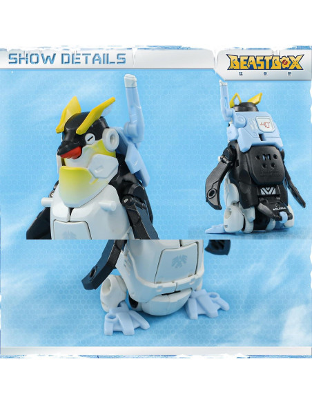 Figura de Acción 52TOYS BEASTBOX Jetstream Transformable 7cm Figura de Acción 52TOYS BEASTBOX Jetstream Transformable 7cm