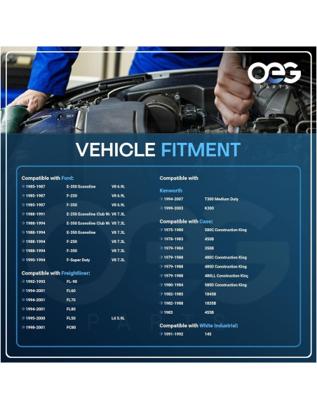 Motor de Arranque OEG 12V para Camión Ford y CASE 2.5KW Motor de Arranque OEG 12V para Camión Ford y CASE 2.5KW