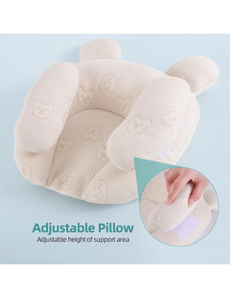 Almohada para Bebés Foileon Ajustable Hipoalergénica 21.8cm Almohada para Bebés Foileon Ajustable Hipoalergénica 21.8cm