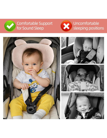 Almohada para Bebés Foileon Ajustable Hipoalergénica 21.8cm Almohada para Bebés Foileon Ajustable Hipoalergénica 21.8cm