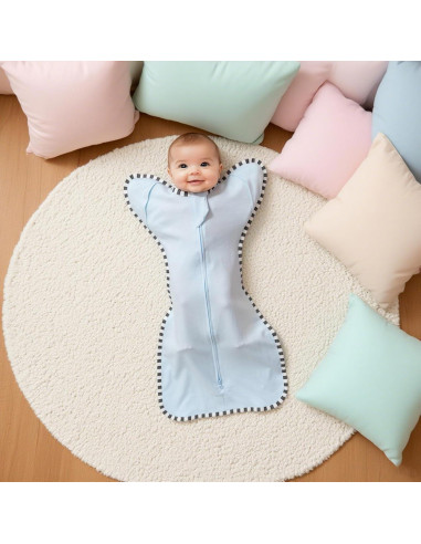 Manta de Envolver para Bebés BLACKLEAF BABY S 0-3 Meses