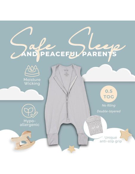 Saco de Dormir Sin Mangas Nyte Nyte Baby 1.0 TOG 18-36 Meses Saco de Dormir Sin Mangas Nyte Nyte Baby 1.0 TOG 18-36 Meses