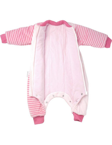 Saco de Sueño BloomStar para Bebé con Piernas y Mangas - Rosa M