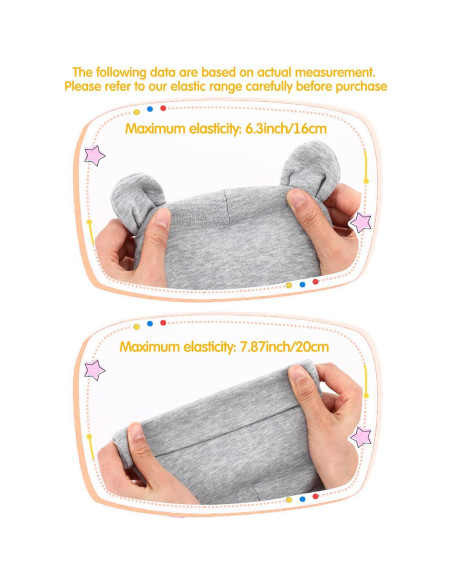Conjunto de Gorros y Manoplas Geyoga 12 Piezas Bebés 0-12 Meses Conjunto de Gorros y Manoplas Geyoga 12 Piezas Bebés 0-12 Meses