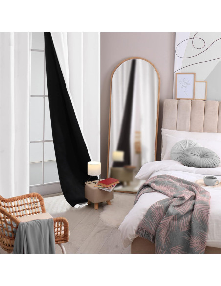 Cortinas Deconovo 100% Opacas Aislantes Térmicos 132x241 cm 2 Paneles Cortinas Deconovo 100% Opacas Aislantes Térmicos 132x241 cm 2 Paneles