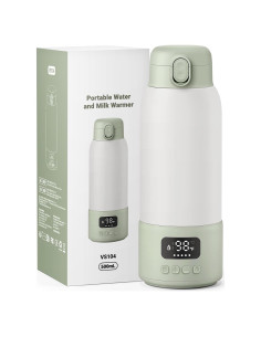 Calentador de Botellas Portátil LucGee 500 ml Rápido y Seguro