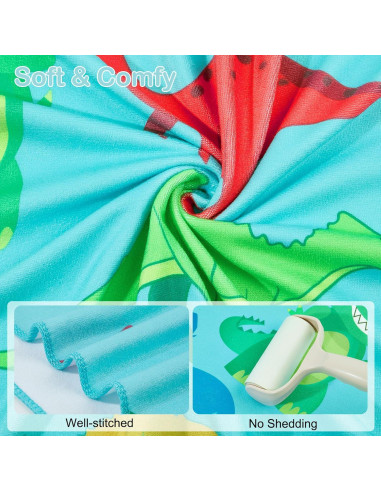 Toalla de baño con capucha Basumee para niños 139.7x71.1 cm