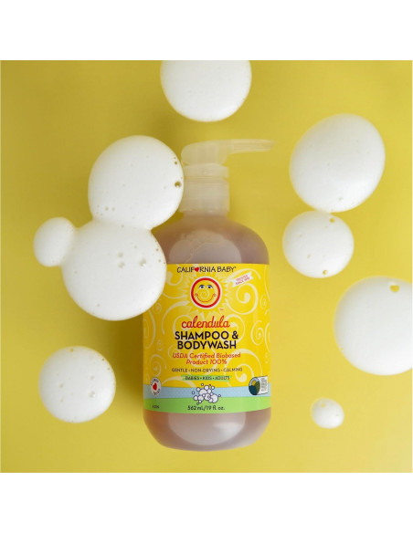 Champú y Gel de Baño California Baby Caléndula 2 en 1 570ml Champú y Gel de Baño California Baby Caléndula 2 en 1 570ml