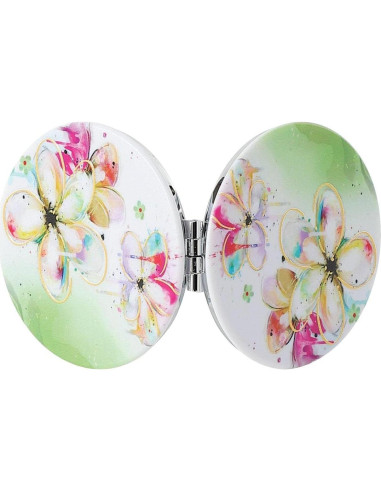 Espejo Compacto Floral Enesco Izzy y Oliver 7.49 cm
