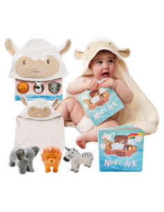 Set de Regalo Bautizo Tickle & Main Arca de Noé 5 Piezas