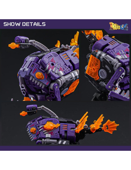 Juguete Transformable 52TOYS Beastbox BB-42KR KHARON Pez Juguete Transformable 52TOYS Beastbox BB-42KR KHARON Pez