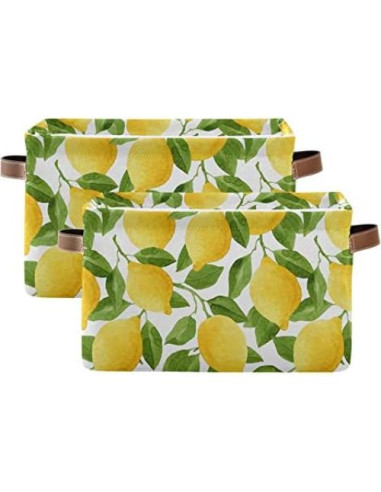 Cesta de Almacenamiento Plegable SEULIFE 38x28x24cm 2 Paquete