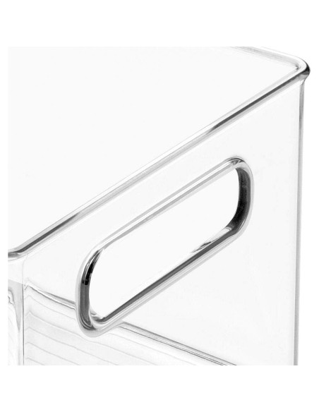 mDesign Contenedor Organizador de Plástico 36.83x20.32 cm Claro mDesign Contenedor Organizador de Plástico 36.83x20.32 cm Claro