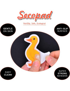 Pegatinas Antideslizantes Secopad para Bañera, 32 Piezas 2