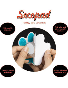 Calcomanías Antideslizantes Secopad 24pcs Huella de Oso 2