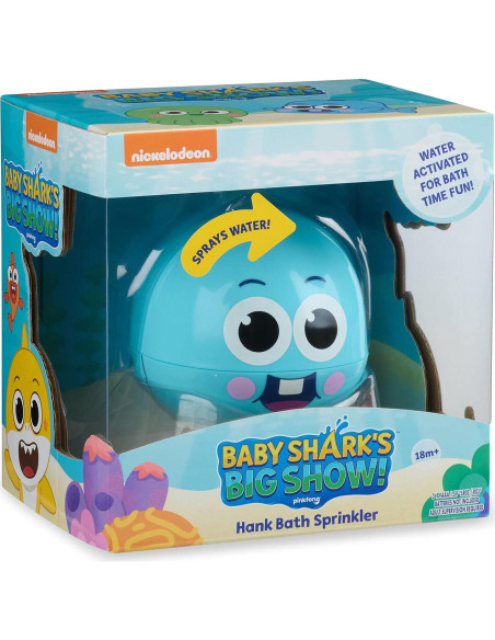 Rociador de Baño Baby Shark WowWee Hank - Juguete Acuático Rociador de Baño Baby Shark WowWee Hank - Juguete Acuático