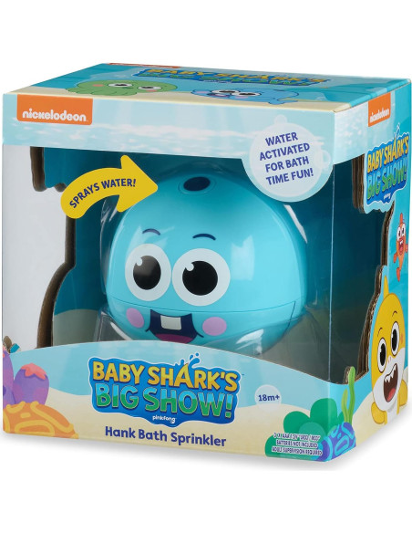 Rociador de Baño Baby Shark WowWee Hank - Juguete Acuático Rociador de Baño Baby Shark WowWee Hank - Juguete Acuático
