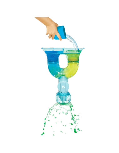 Juguete de Baño Munchkin ColorMix Lab y Elefante Burbujeador