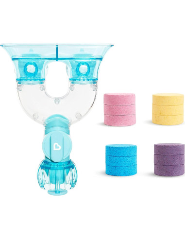 Juguete de Baño Munchkin ColorMix Lab y Elefante Burbujeador