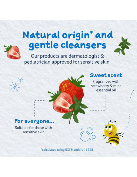 Champú para Niños Childs Farm 248 ml Fresa y Menta Orgánica Champú para Niños Childs Farm 248 ml Fresa y Menta Orgánica