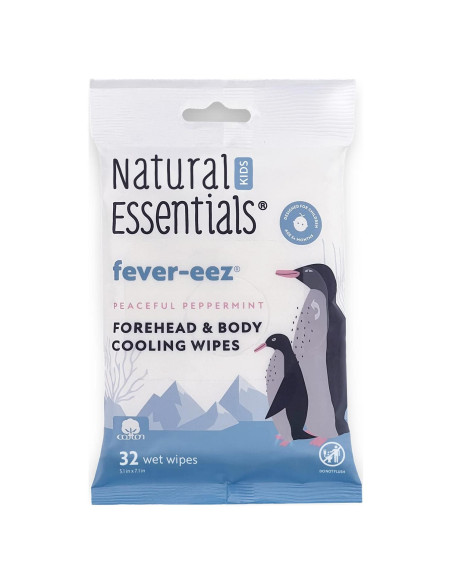 Toallitas Fever-eez 32 Unidades para Bebés y Adultos - Alivio Fiebre Toallitas Fever-eez 32 Unidades para Bebés y Adultos - Alivio Fiebre